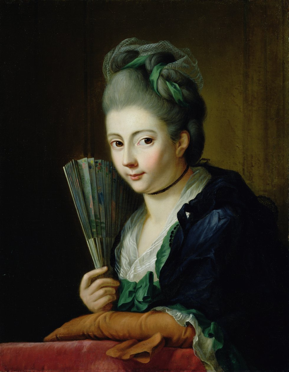 アーティストの娘アマリーの肖像 作： Johann Heinrich Tischbein