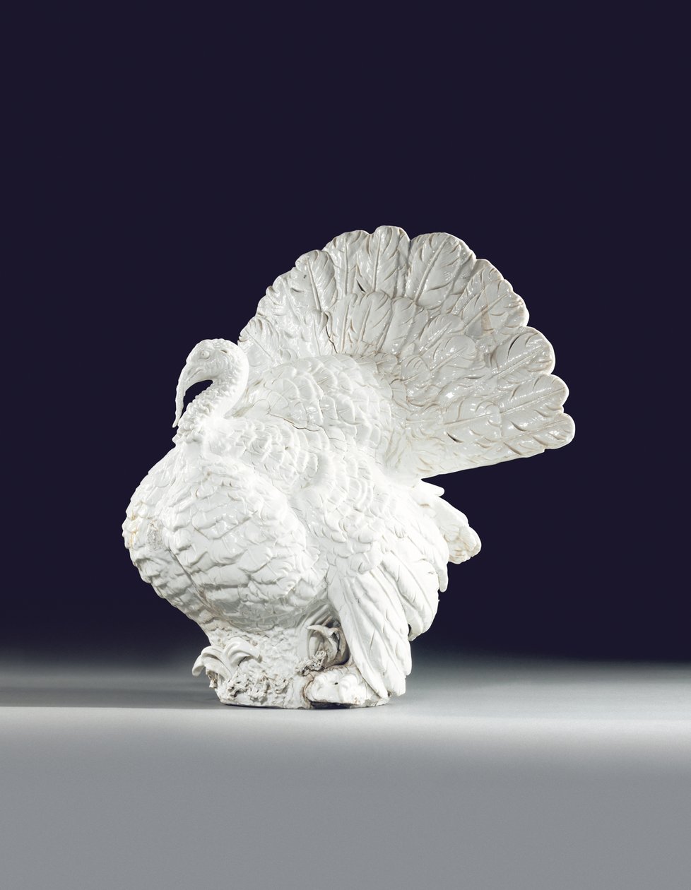 七面鳥の雄鶏のマイセンモデル、c.1733（セラミック） 作： ヨハン・ヨアヒム（後）ケラーズ