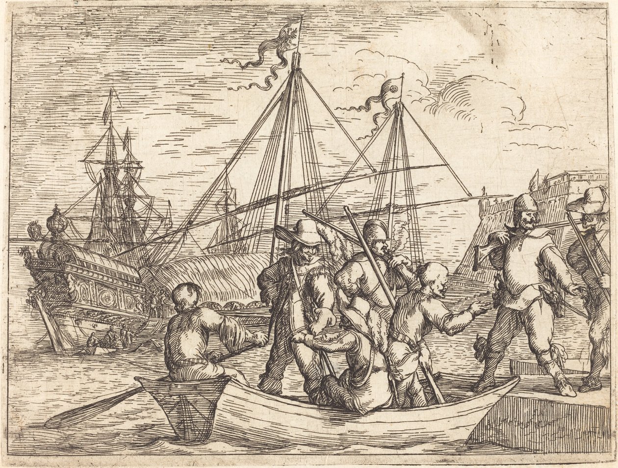 1635年の「Capricci di varie battaglie」。 作： ヨハン・ヴィルヘルム・バウアー