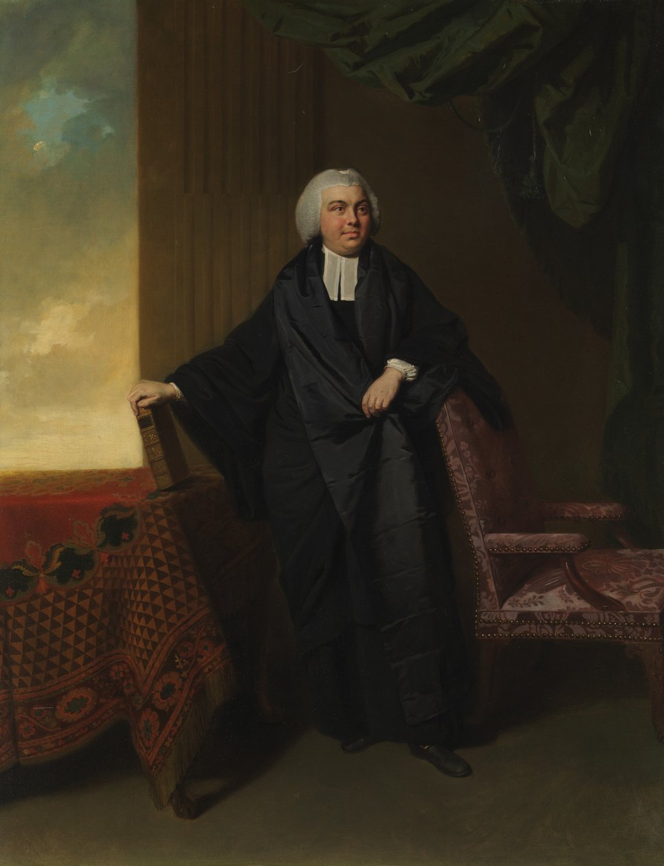 牧師フィリップコックス1735-1797、1760年代後半。 作： ヨハン・ジョセフ・ゾファニー