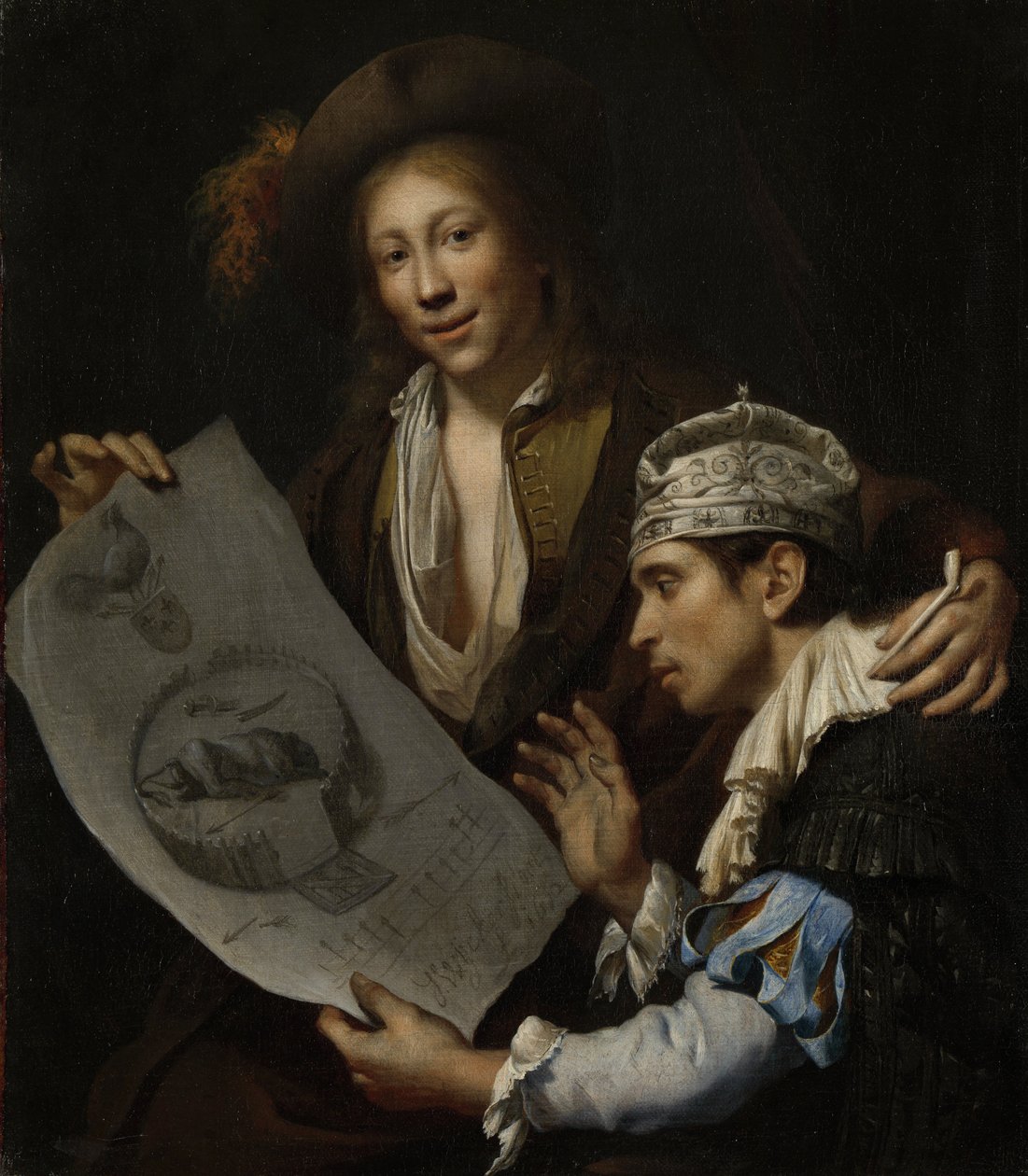 1672年のフランス侵攻に関する寓意 作： ヨハネス・ファン・ワイッカースルート