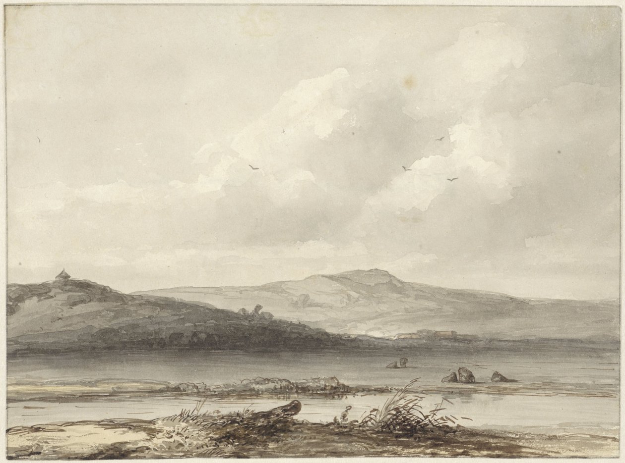 砂丘の風景 作： Johannes Franciscus Hoppenbrouwers
