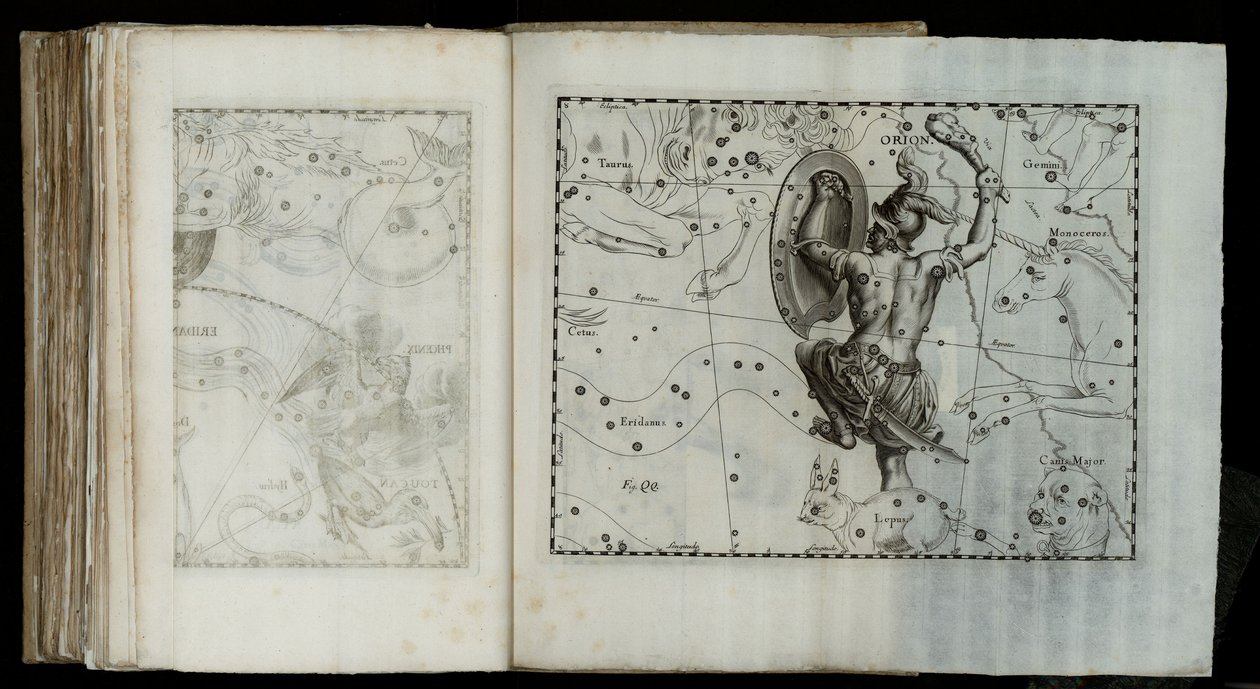 天文学の歴史、1690 作： ヨハネス・ヘベリウス