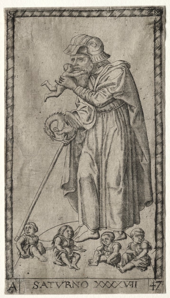 土星、1547年。 作： Johannes Ladenspelder