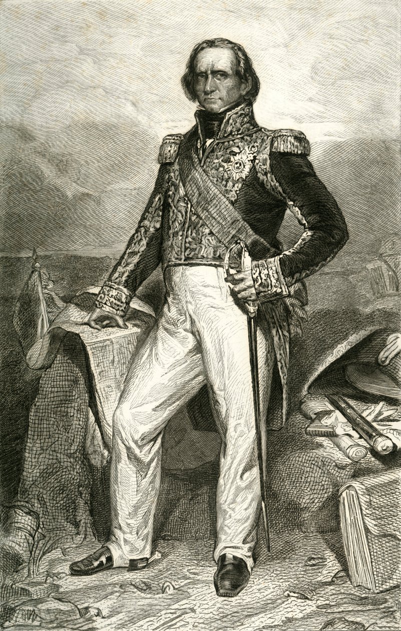 ニコラ・ジャン・ド・デュー・スールト、1804年、1839年。 作： ヨハンズデマーレ
