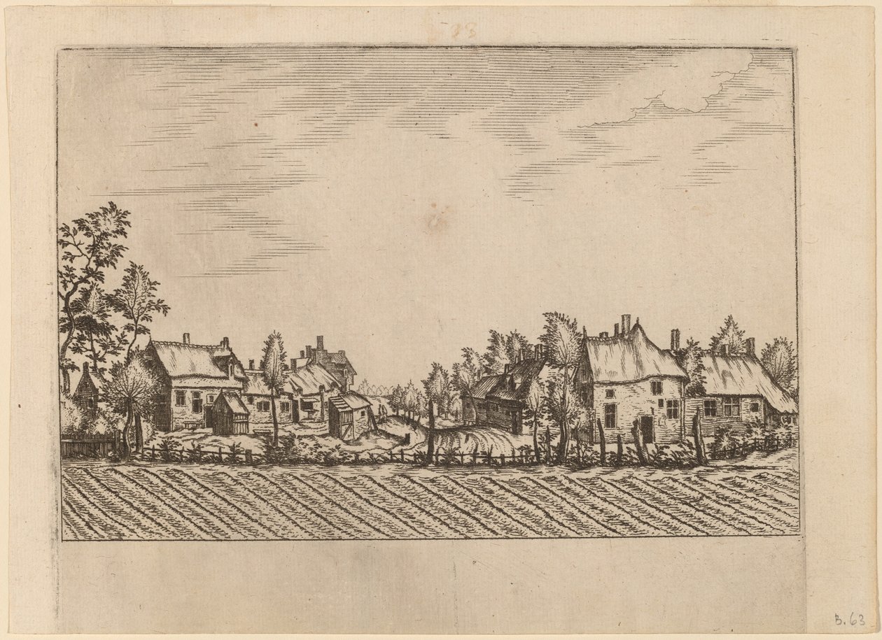 農場 作： Johannes van Doetechum、長老とルーカス