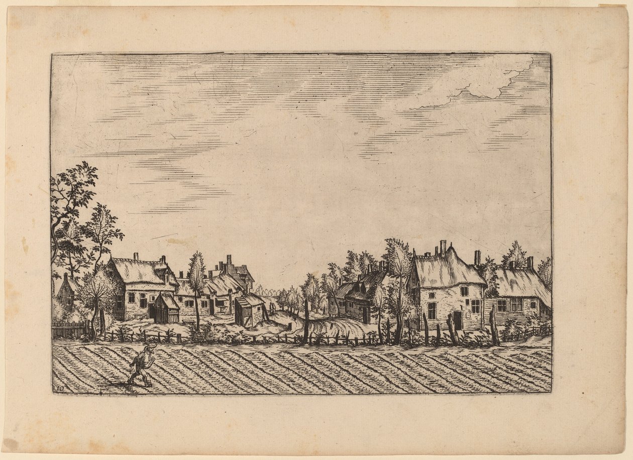 農場 作： Johannes van Doetechum、長老とルーカス