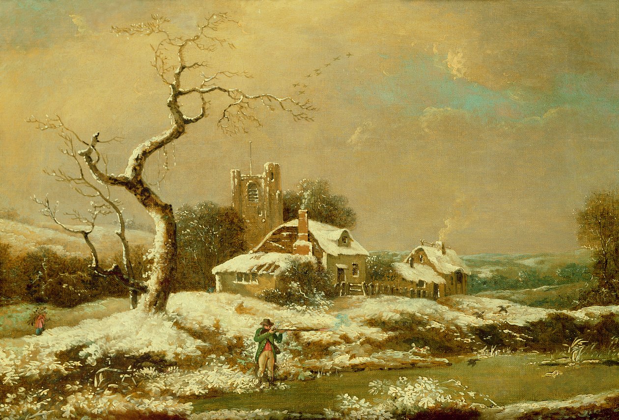 雪景色 作： ジョン・クランチ