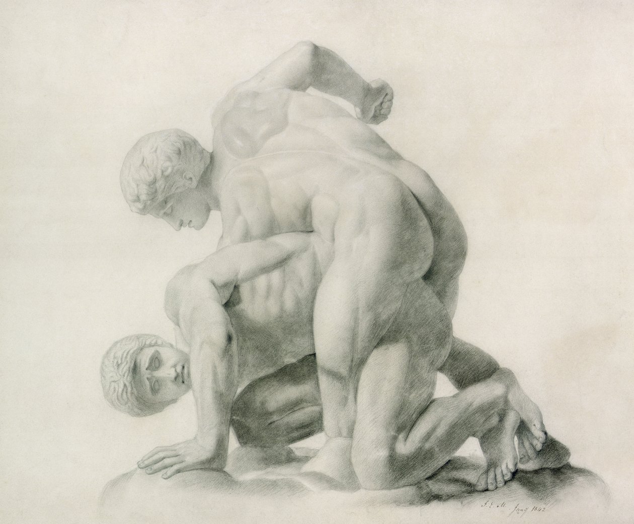 骨董品、1842年からの描画（122614、164867を参照） 作： ジョン・エバレット・ミレー