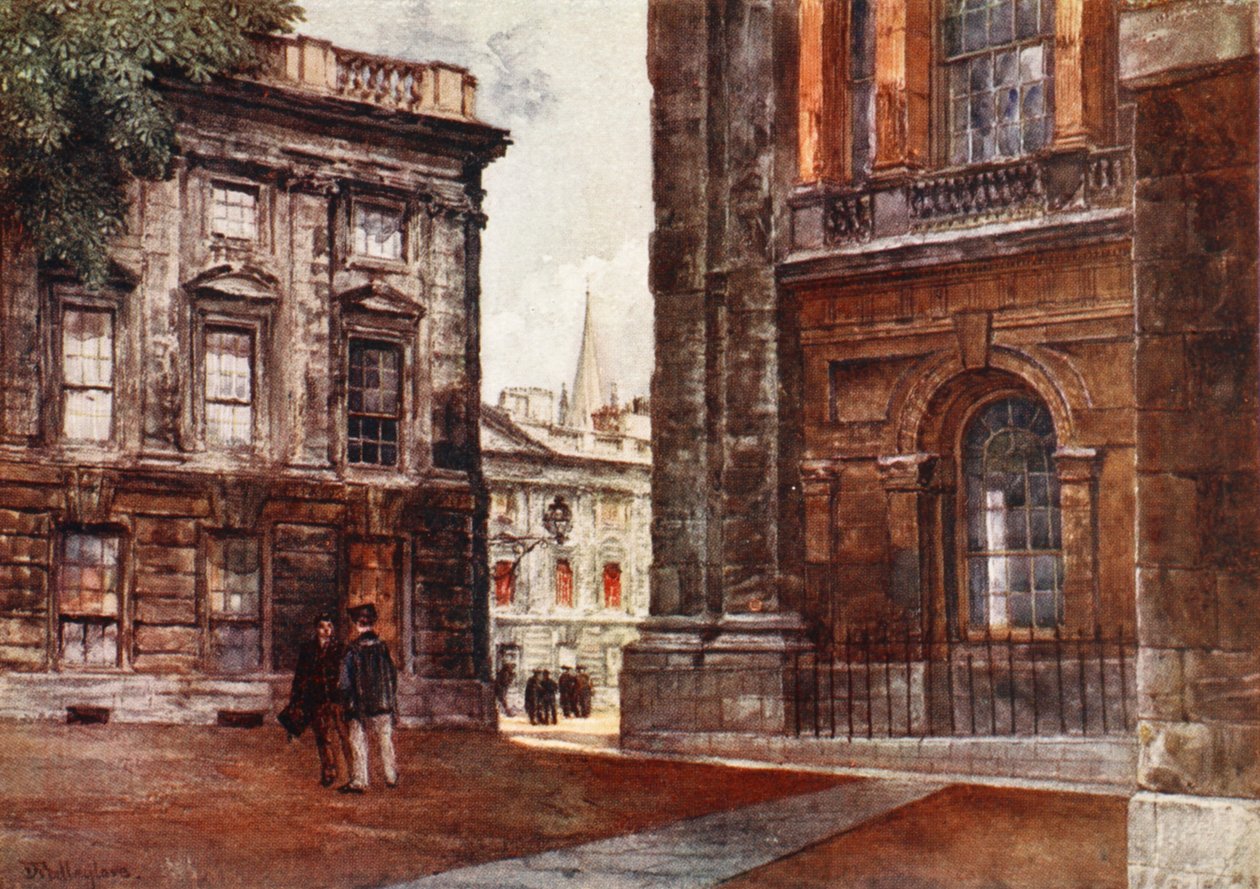 クライストチャーチ、ペックウォーター四角形、1903 作： John Fulleylove