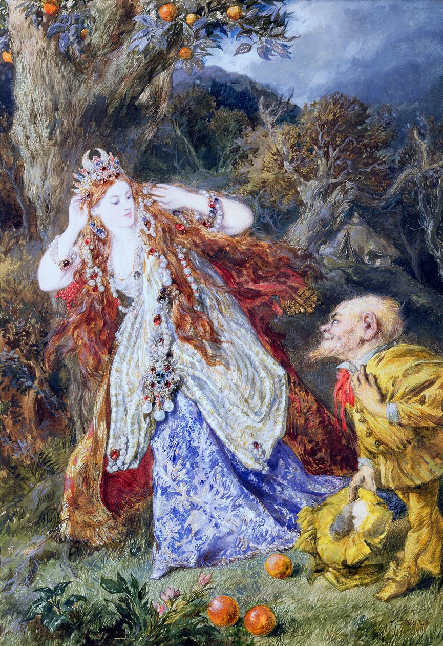 イエロードワーフ、1868 作： ジョン・ギルバート