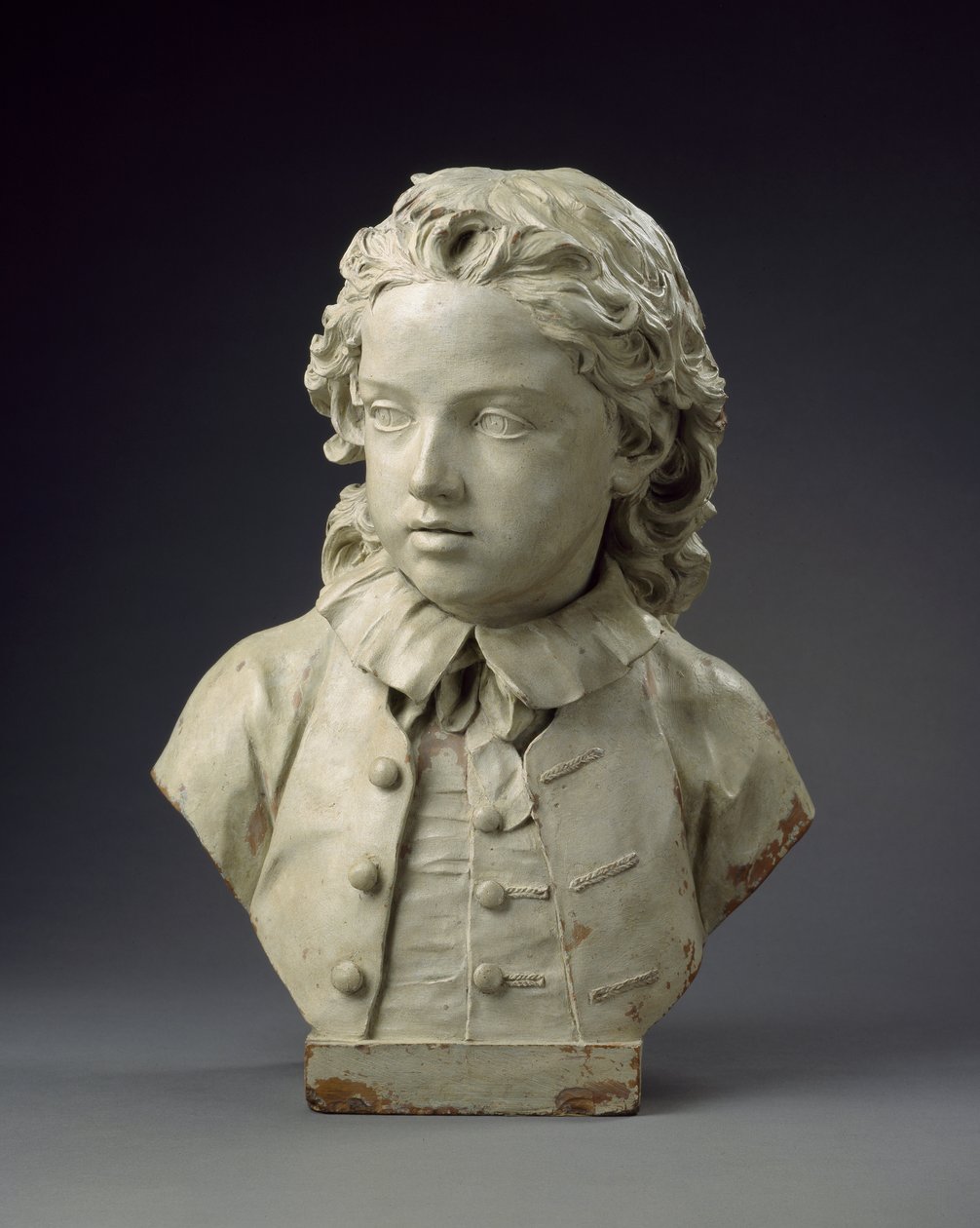 エドワード・サルターの胸像、1748年6歳（テラコッタ） 作： ジョン・マイケル・ライスブラック