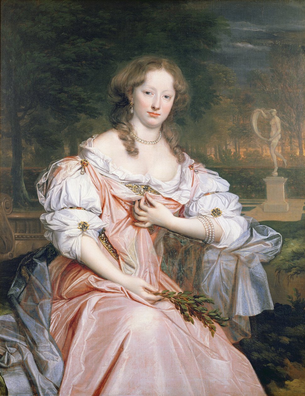 グレース・ウィルブラハムの肖像（1656-1744） 作： ジョンマイケルライト