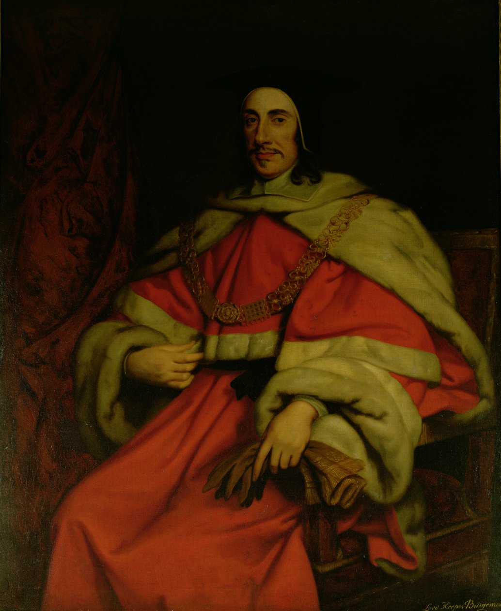 オーランドブリッジマン卿（1608-74）1st Baronet（oil） 作： ジョン・ライリー
