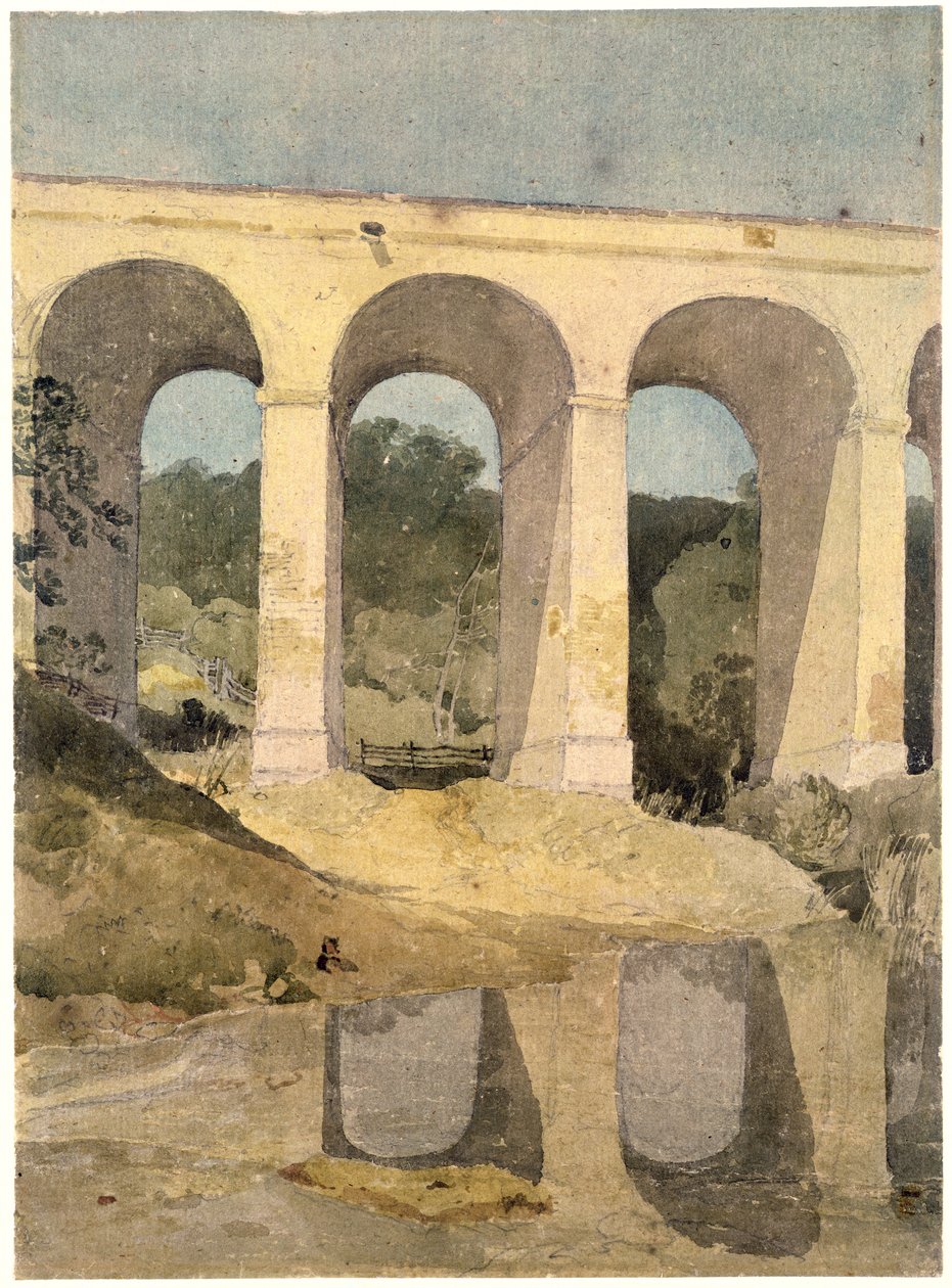 チャーク水道橋、1806-7 作： ジョンセルコットマン