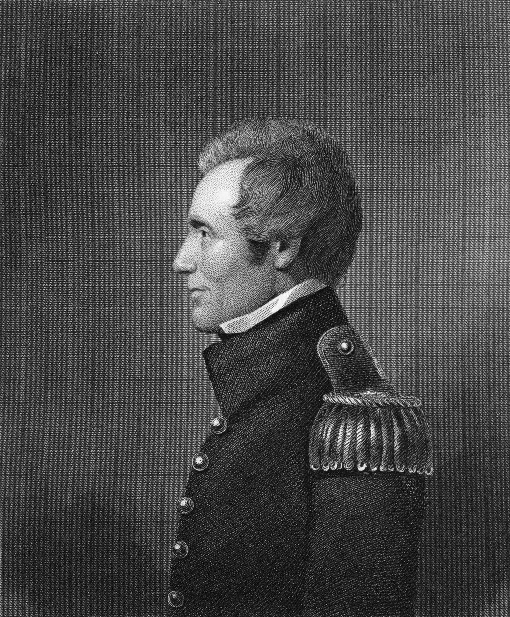 James Barton Longacre（1794-1869）によって彫刻されたエドマンドペンドルトンゲインズ少将（1777-1849） 作： ジョン・ウェスリー・ジャービス