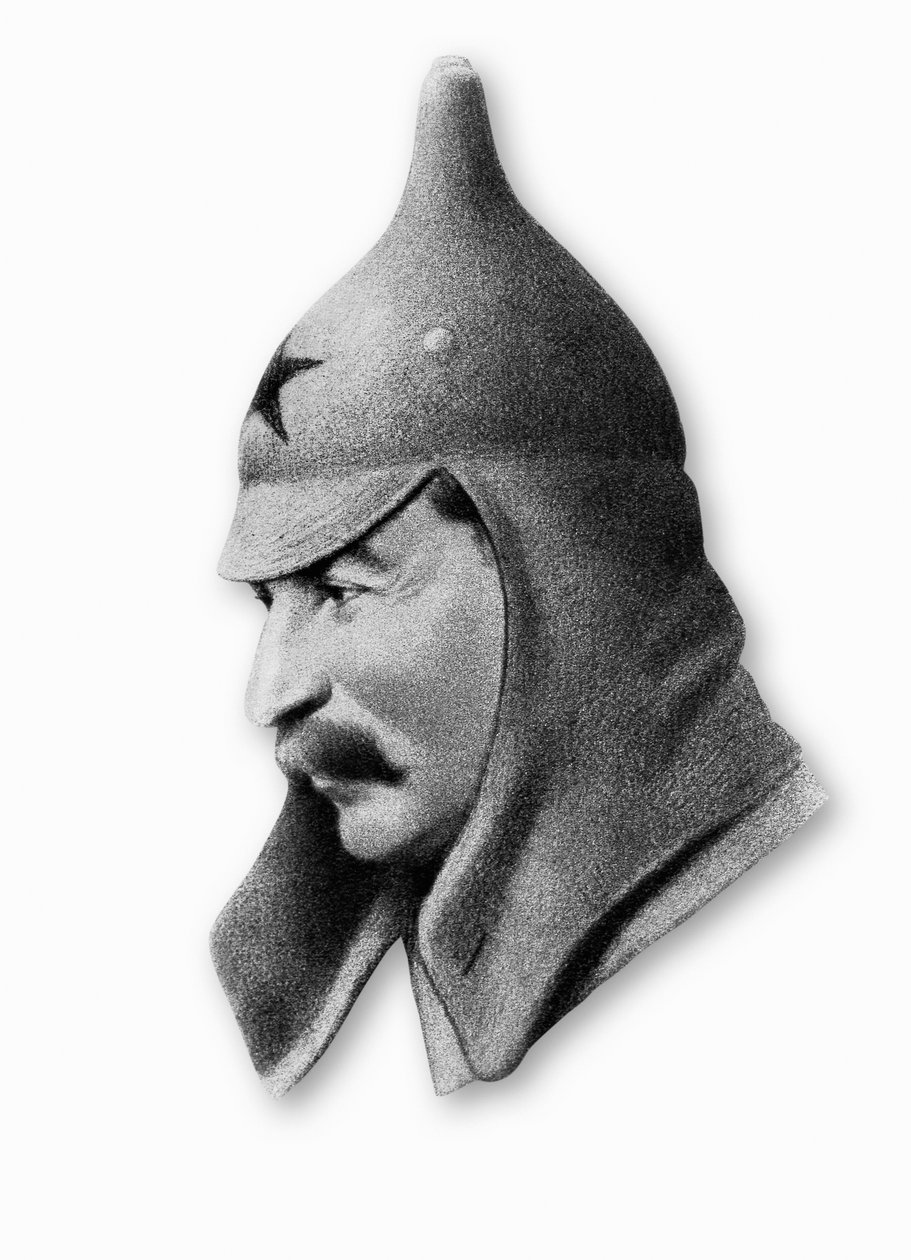 スターリンことヨシフ・ヴィサリオノヴィッチ・ジュガシヴィリの肖像（1878-1953年、ロシアの政治家 作： ウォルターチャールズミルズ