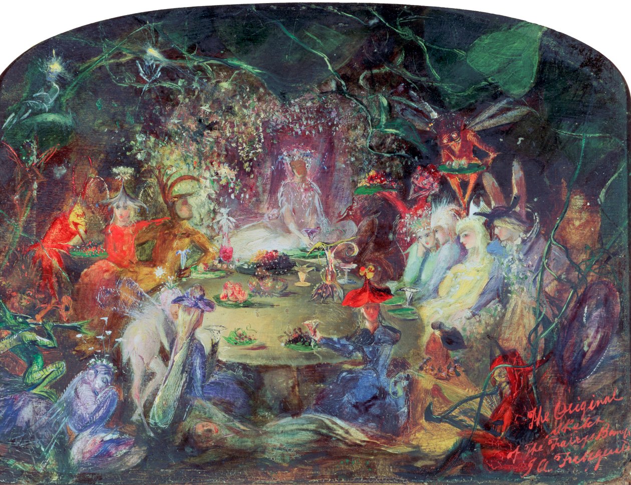 妖精の宴会、1832-1906 | アートプリント