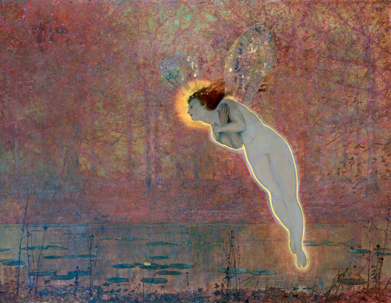 アイリス、c1860-1893 作： ジョン・アトキンソン・グリムショー