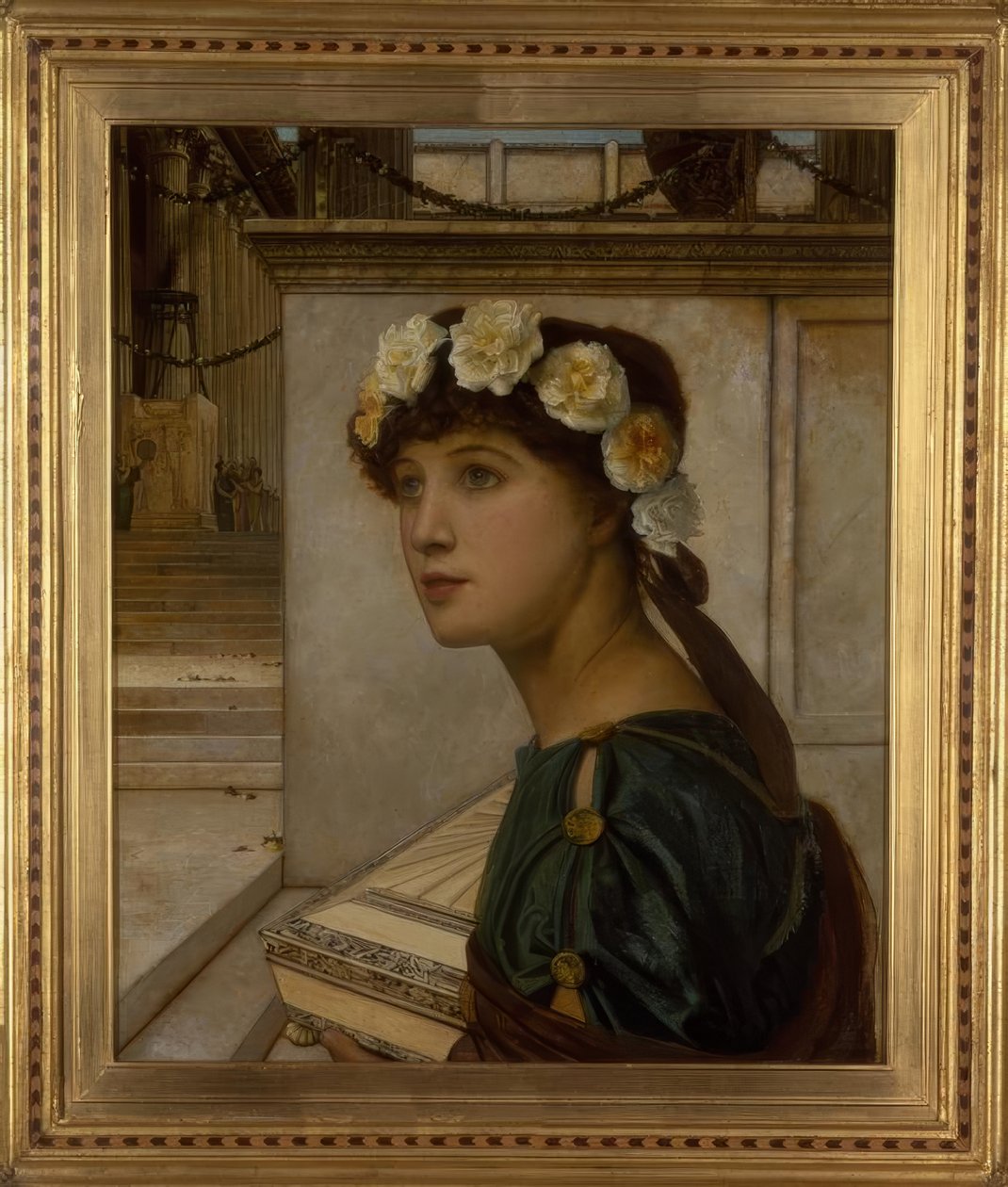 ヤグリムショー、ヴェスタリン-絵画、1885 作： ジョン・アトキンソン・グリムショー