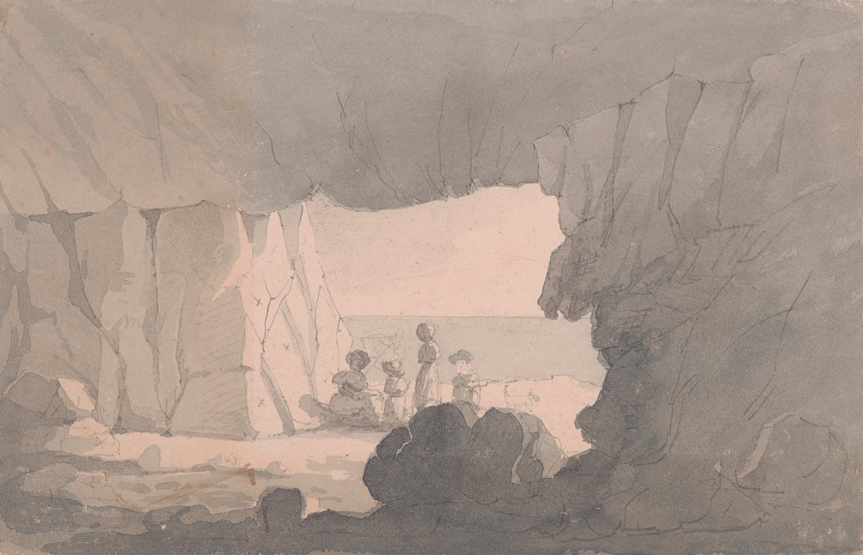 Tilly Whim Cave, Dorset 作： ジョン・バヴァーストック・ナイト