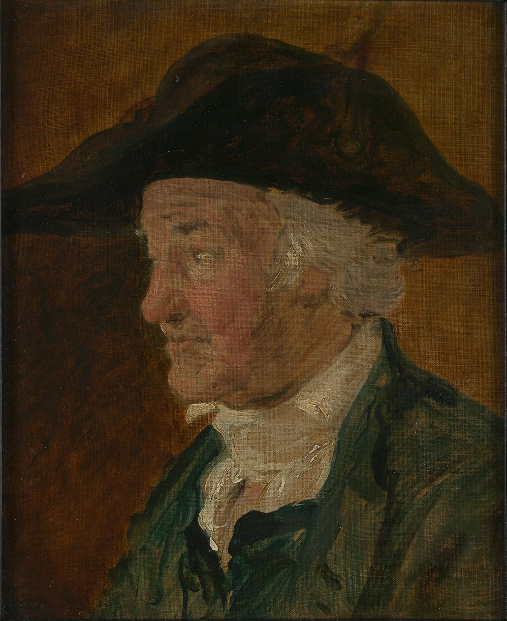 提督」サミュエル・ウィルクス、グリニッジの年金生活者、1832年頃（絵画） 作： ジョン・バーネット