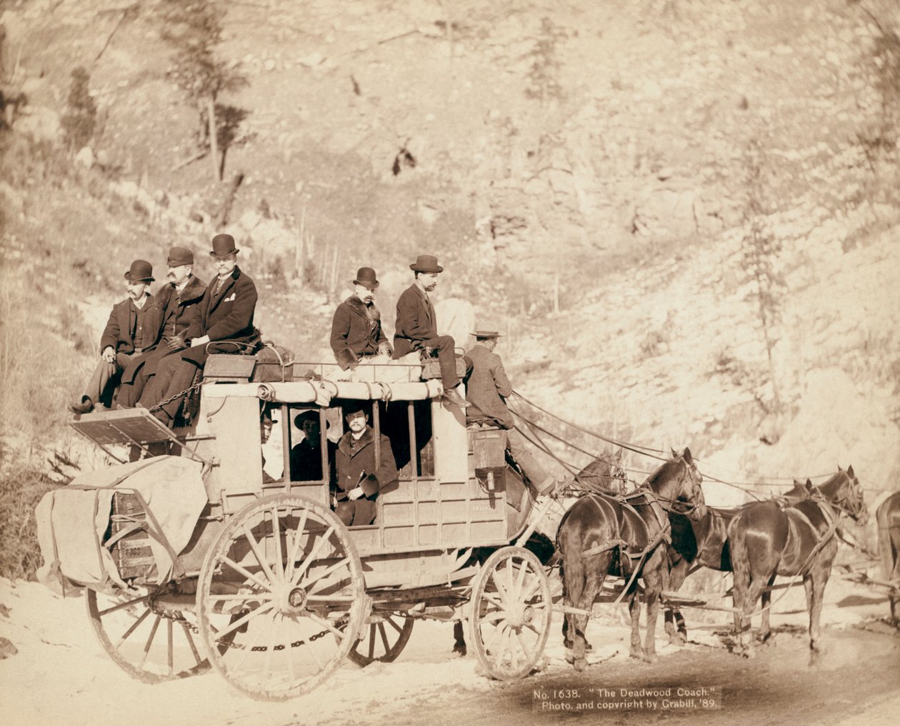 The Old West Deadwood Stagecoach 作： ジョン・CH・グラビル