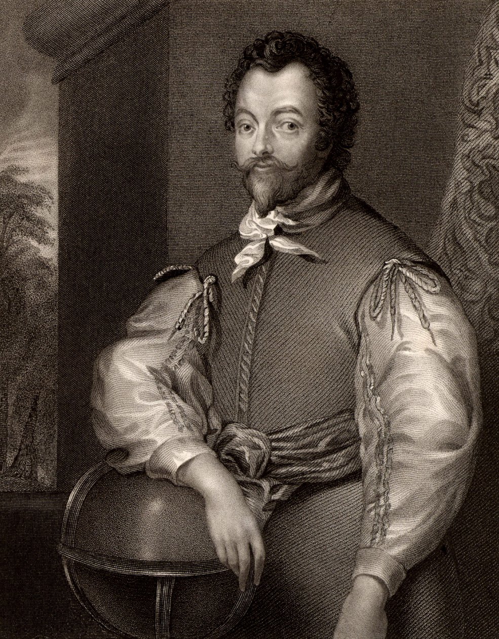 Retrato de Francis Drake 作： ジョン・コクラン
