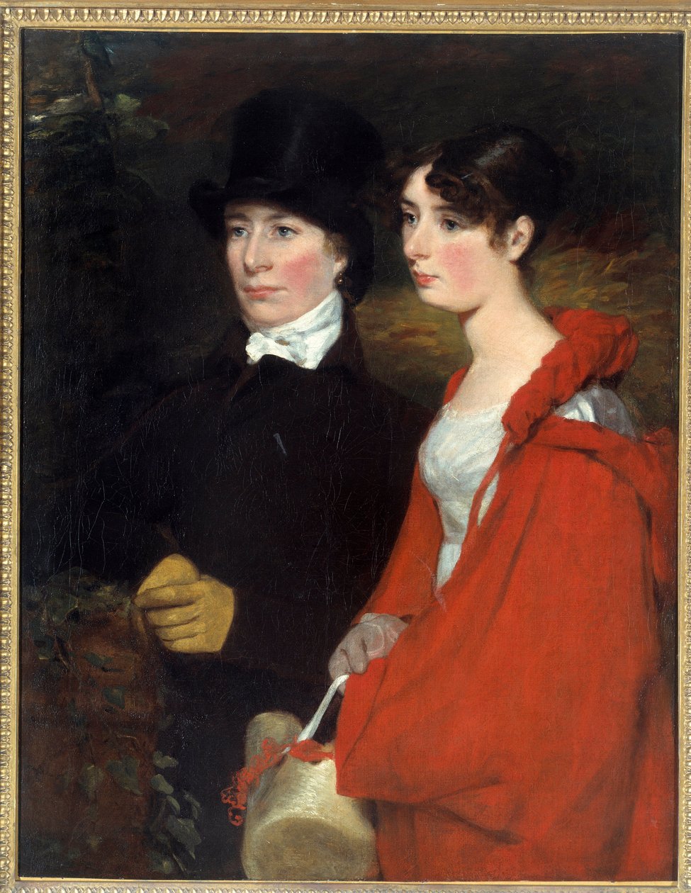 アンとメアリー・コンスタブルの肖像。ジョン・コンスタブル（1776-1837）による絵画、1810-1814年頃。個人蔵。- アンとメアリー・コンスタブルの肖像。ジョン・コンスタブル（1776-1837）の絵画、1810-1814年頃。個人蔵。 作： ジョン・コンスタブル