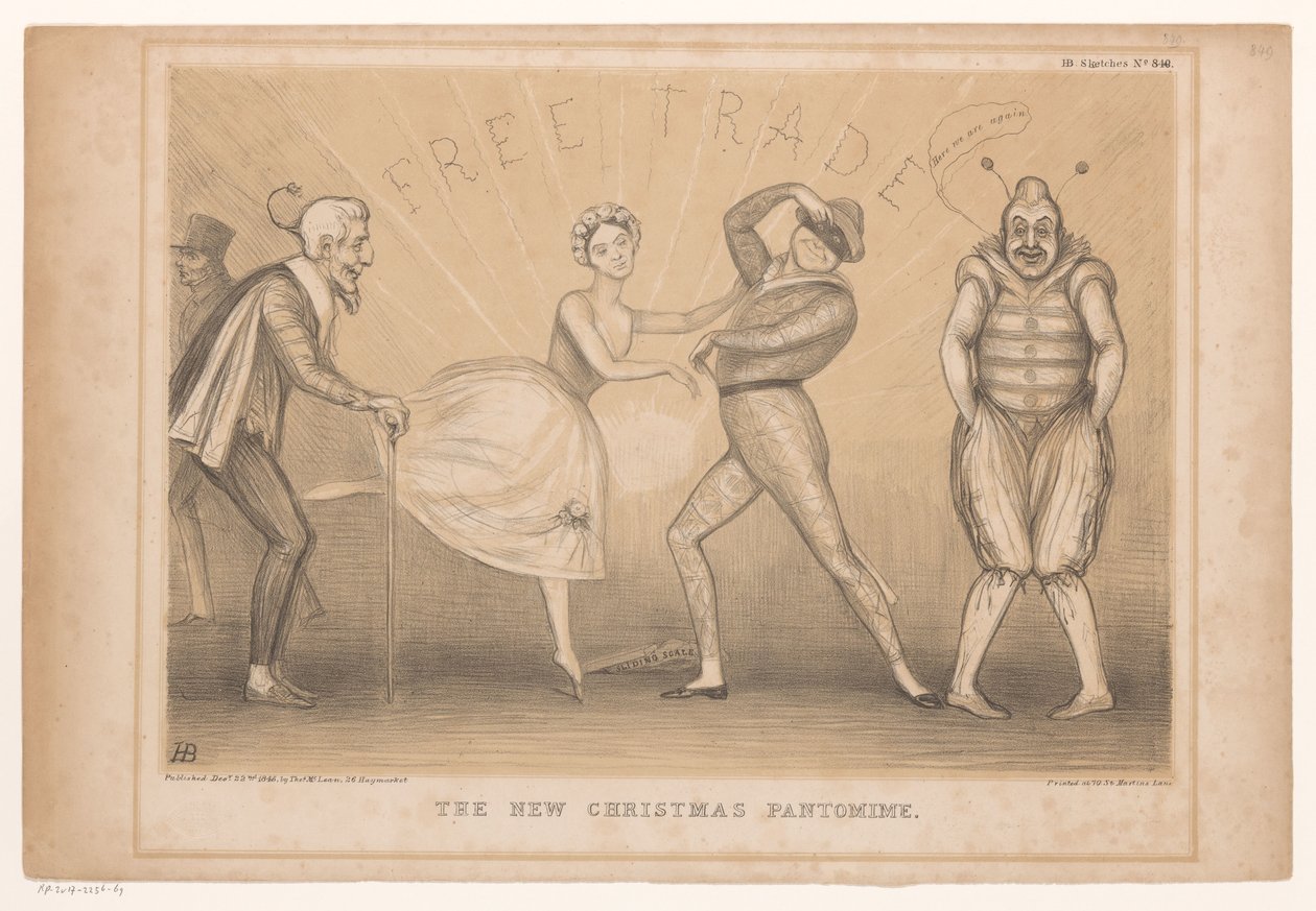 Spotprent met kerstvoorstelling The new Christmas pantomime (title on object) HB Sketches (series title on object)   1363079   ja       japanese Successfully Translated  Original: Disguised Immortal, ca. 1766., ca. 1766. Translat: Disguised Immortal, ca. 1 作： ジョン・ドイル