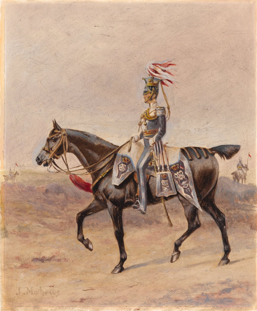 美術品・絵画・戦国騎馬軍団・額入り 泰西王侯騎馬図 文化遺産オンライン