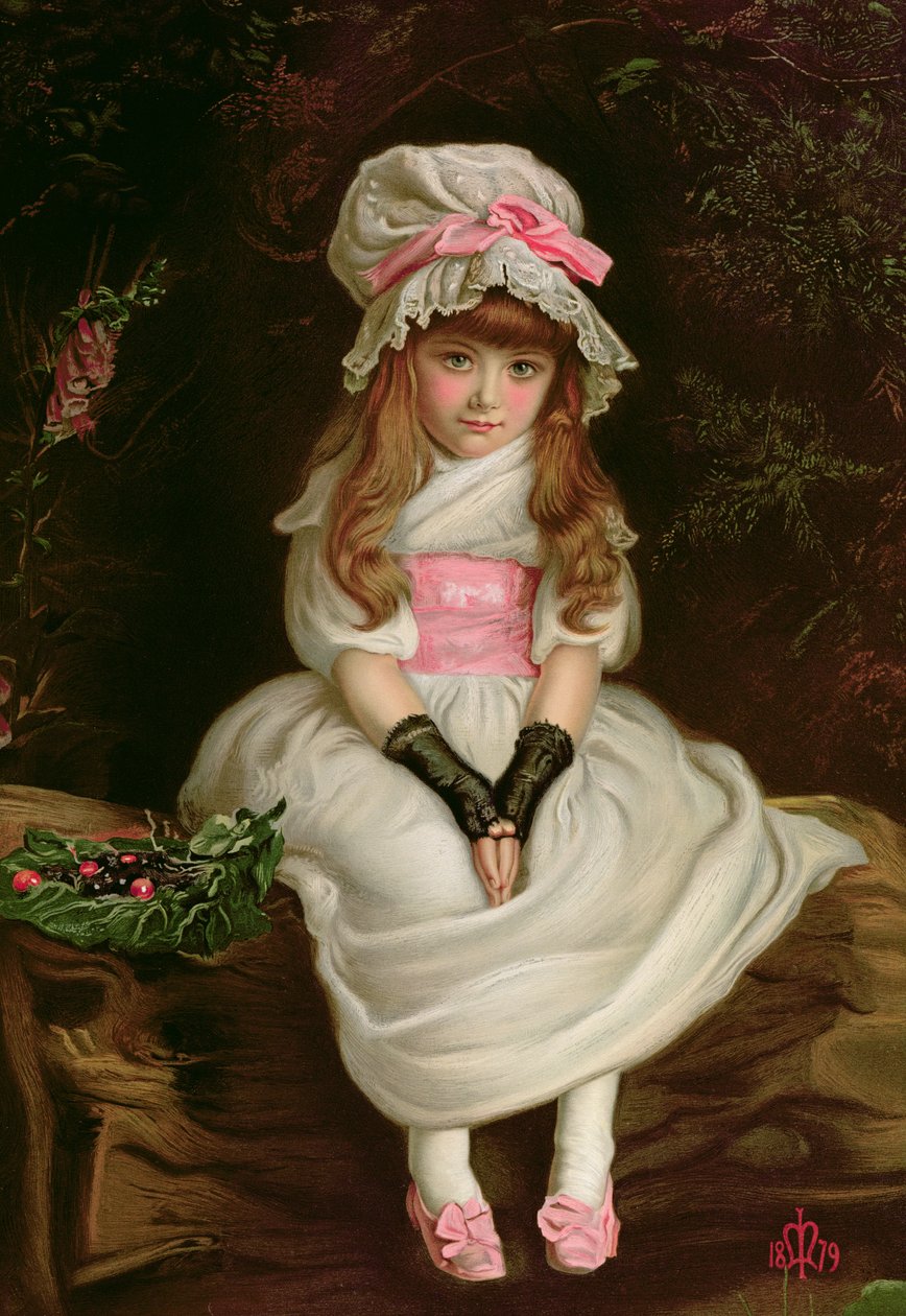 チェリー・ライプ、1879 作： ジョン・エバレット・ミレー