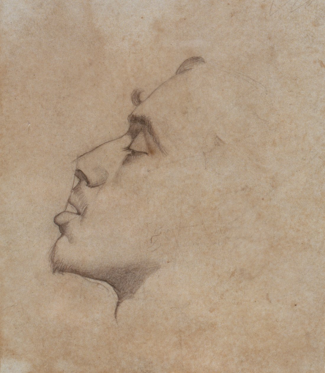 ダンテガブリエルロセッティ（1828-82）の肖像画の頭 作： ジョン・エバレット・ミレー