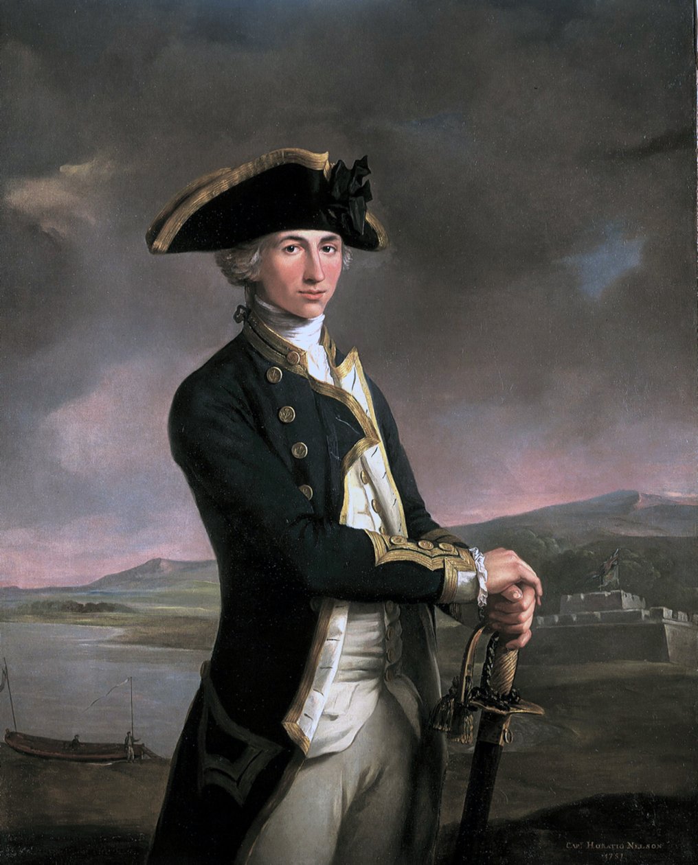 ホレイショ・ネルソン（1758-1805）の肖像 作： ジョン・フランシス・リゴー