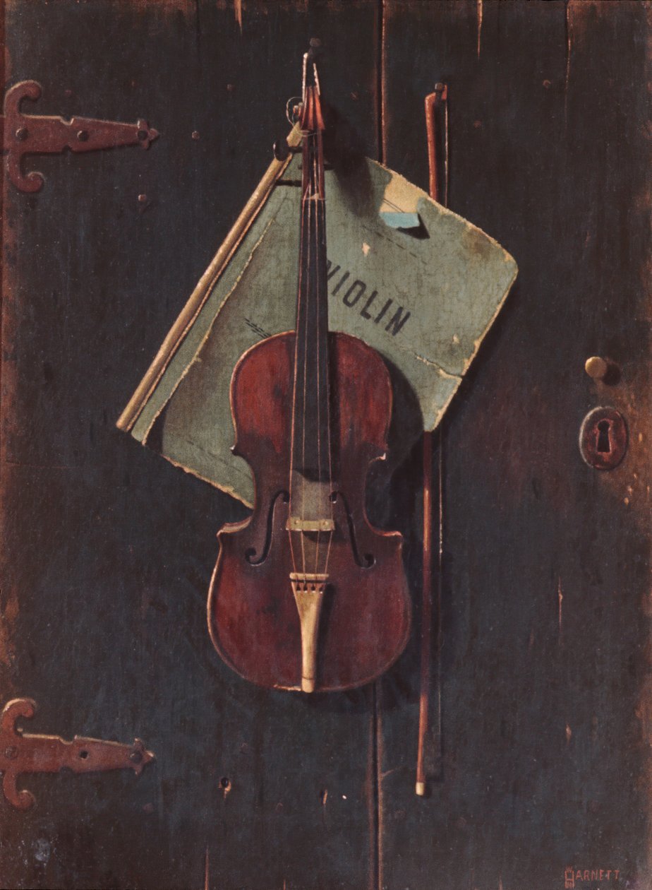 古いクレモナ、ca。 1887-90。 作： ジョン・フレデリック・ペト