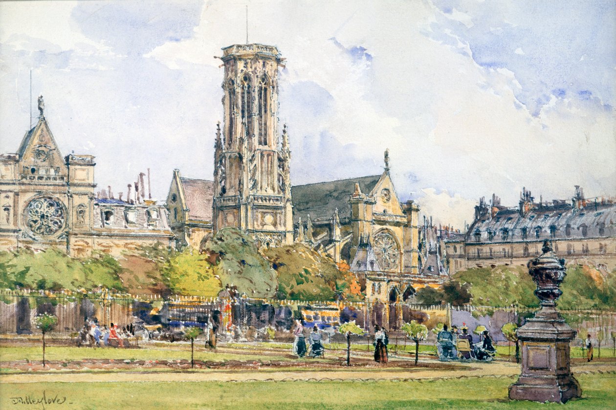 サンジェルマン・ルセロワ、1847-1908 作： John Fulleylove