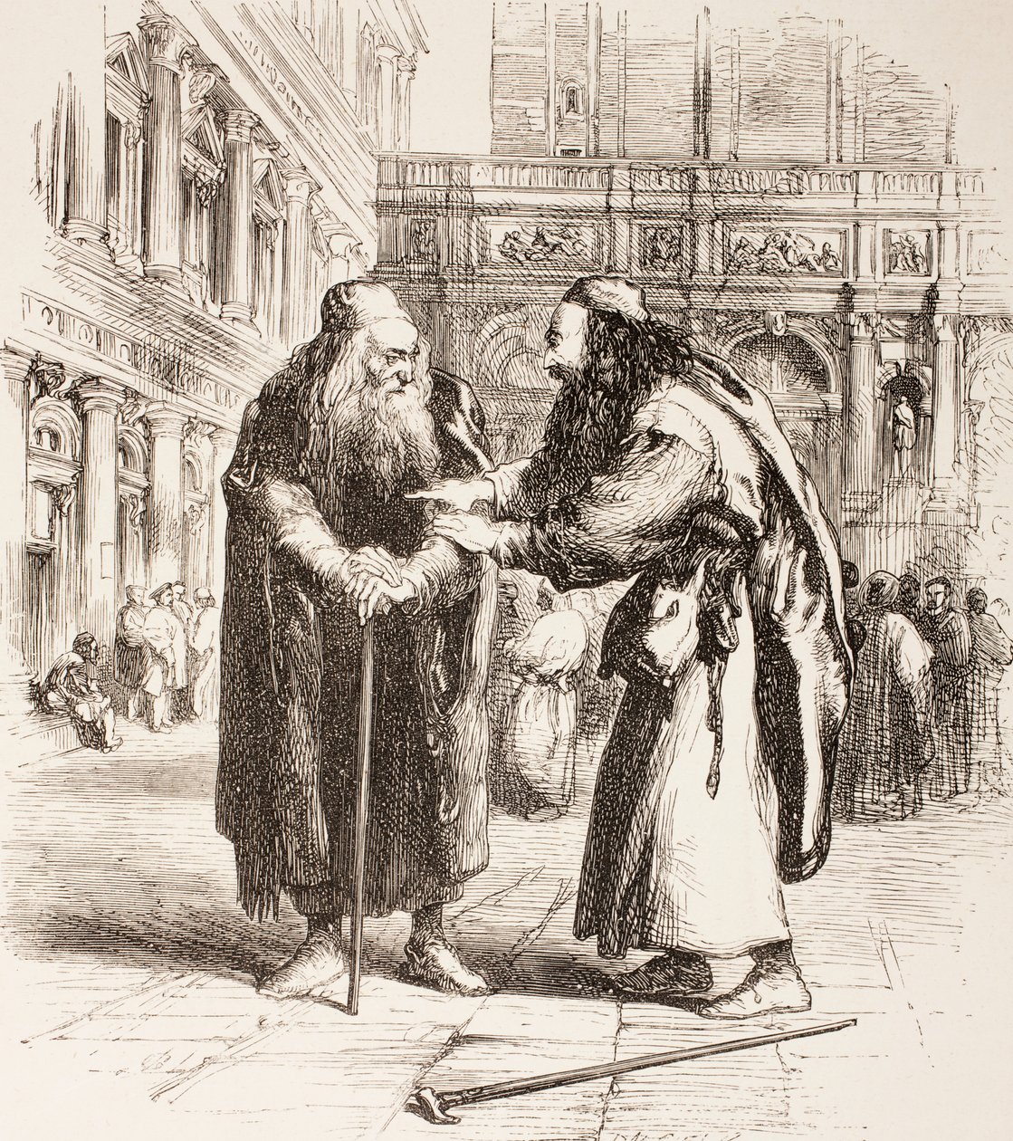 The merchant 絵 ヴェネツィアの商人 ヴェネツィアの商人 シャイロック