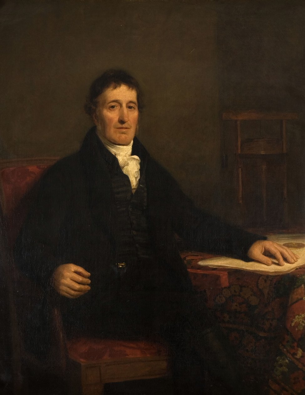 ウィリアム・マードックの肖像 1754-1839年 1827年 作： ジョン・グラハム・ギルバート