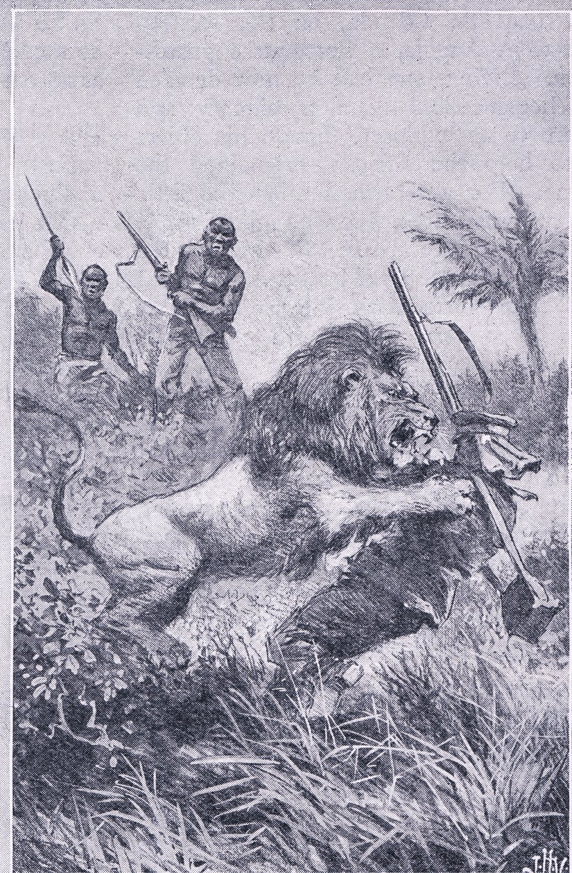 The end of Livingstone, Newnes Pictorial Knowledge, c.1950