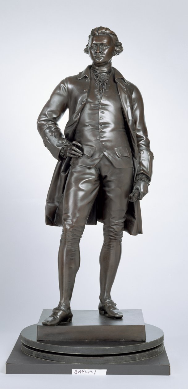エドマンド・バーク（1729-97）1865（ブロンズ） 作： ジョン・ヘンリー・フォーリー