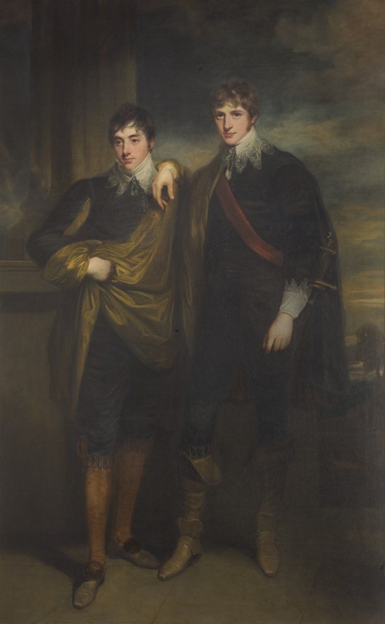 Henry Augustus Berkeley Craven ja Keppel Richard Craven (öljy kankaalle) 作： ジョン・ホップナー