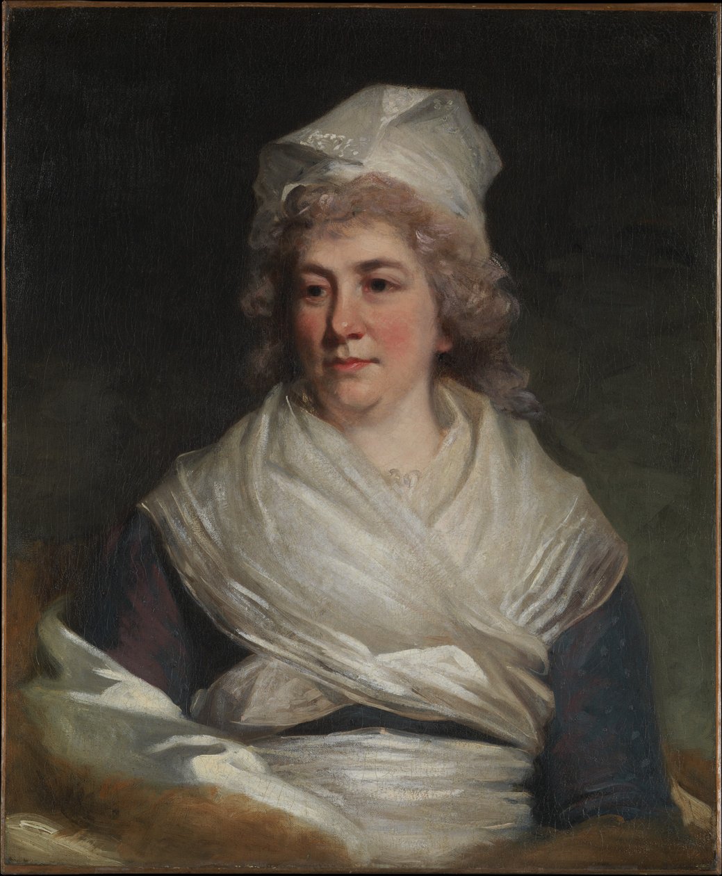 リチャード・バチェ夫人（サラ・フランクリン、1743-1808） 作： ジョン・ホップナー