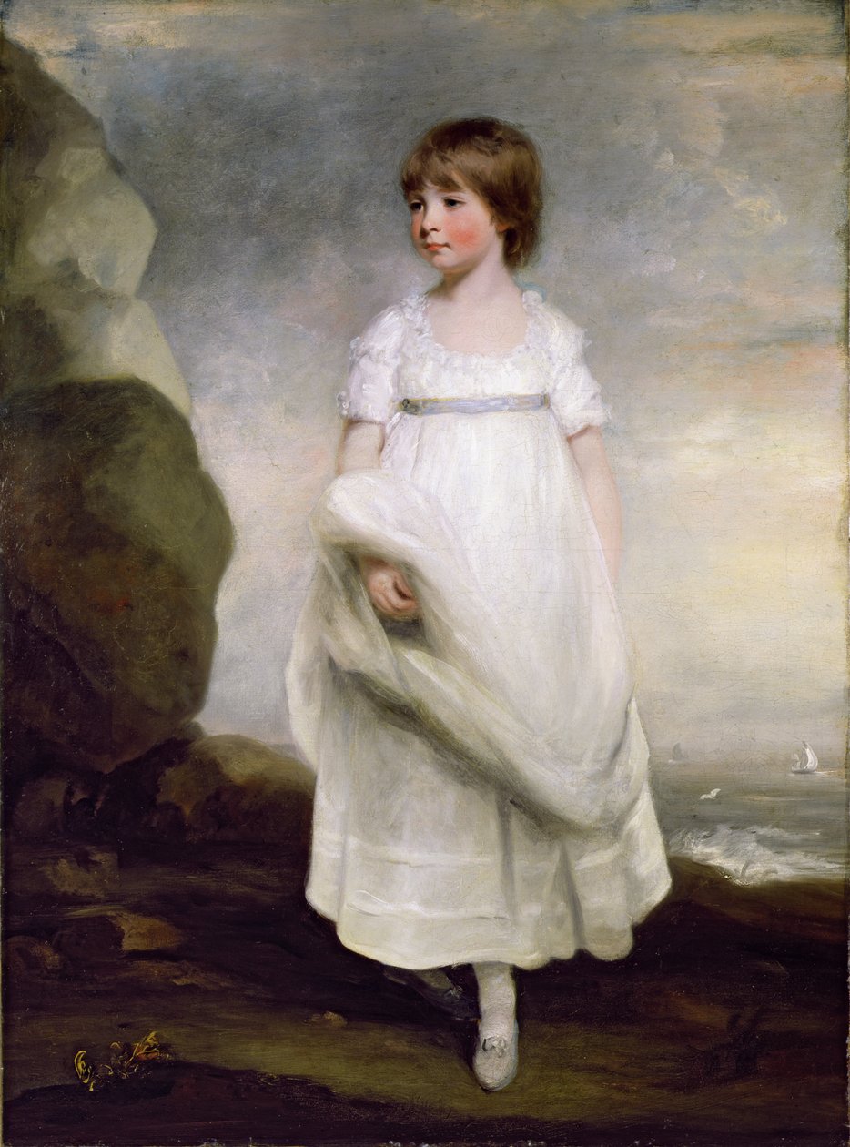 アン・イザベラ・ミルバンク（1792-1860）後のバイロン夫人の肖像 1800年頃 油彩・カンヴァス 作： ジョン・ホップナー
