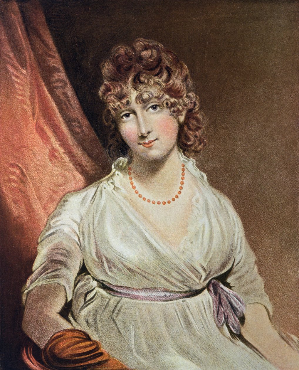 IRスミスによって彫刻された名誉あるブーベリー夫人の肖像（fl.1800-30） 作： ジョン・ホップナー