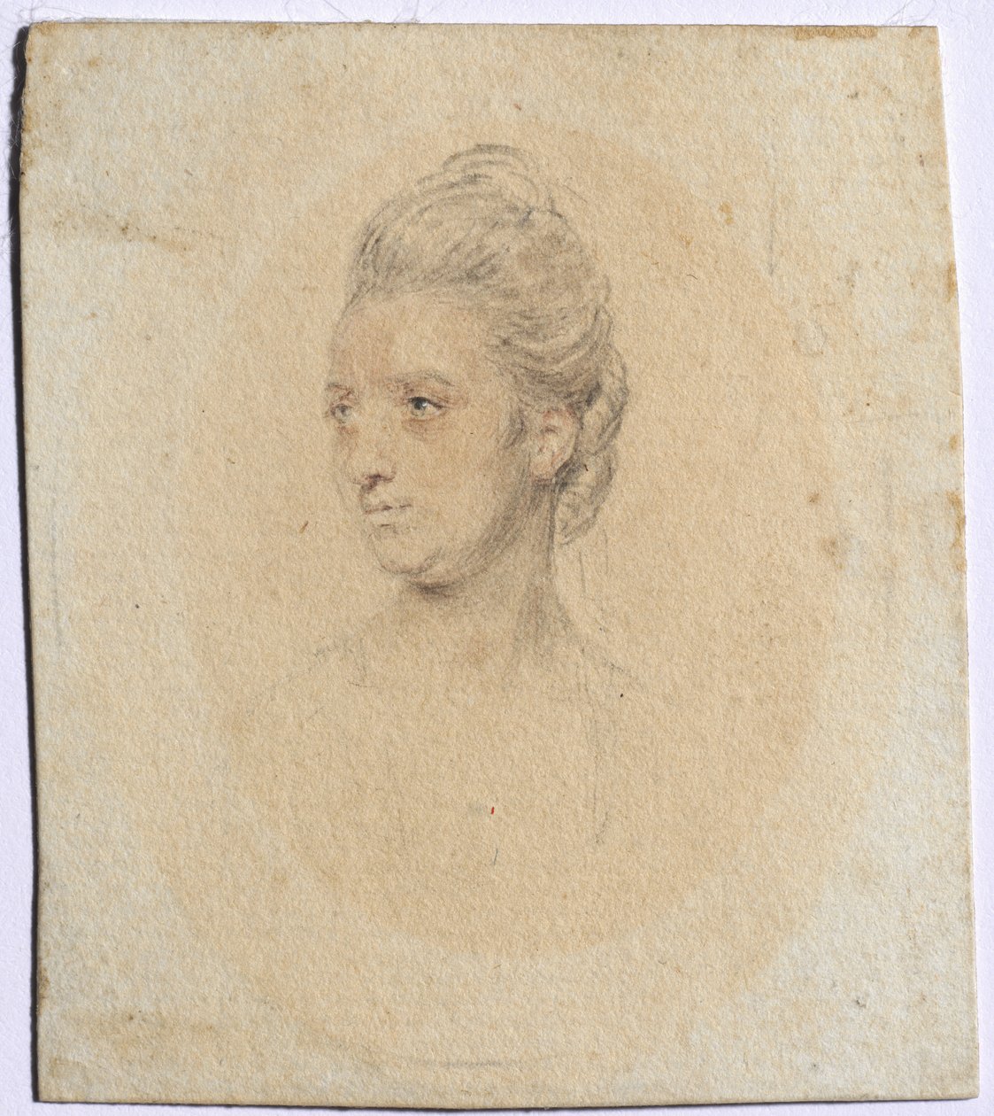 女性の肖像、c。 1772年。 作： ジョン・スマート