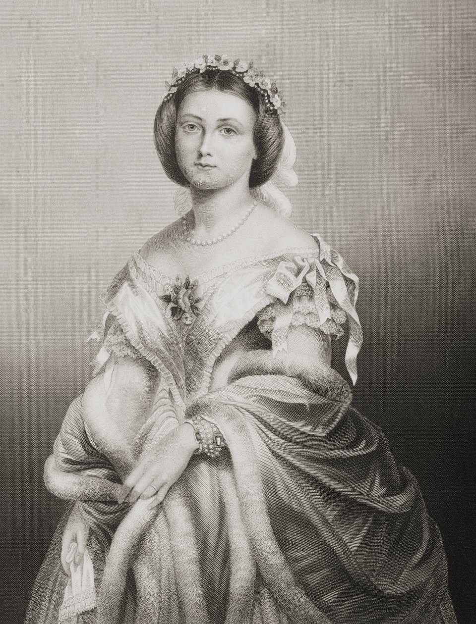 HRHプリンセスビクトリアアデレードマリアルイーザ（1840-1901）ロイヤルプリンセスオブイングランド 作： ジョン・ジャベス・エドウィン・ペイズリー・メイオール