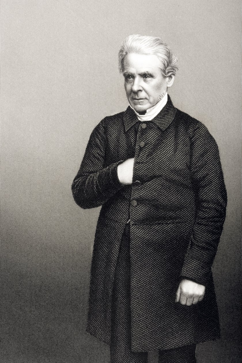 1860年にロンドンで出版された「著名な人物の応接室、第2巻」の写真からDJパウンドによって彫刻されたトーマスデール牧師（1797-1870） 作： ジョン・ジャベス・エドウィン・ペイズリー・メイオール