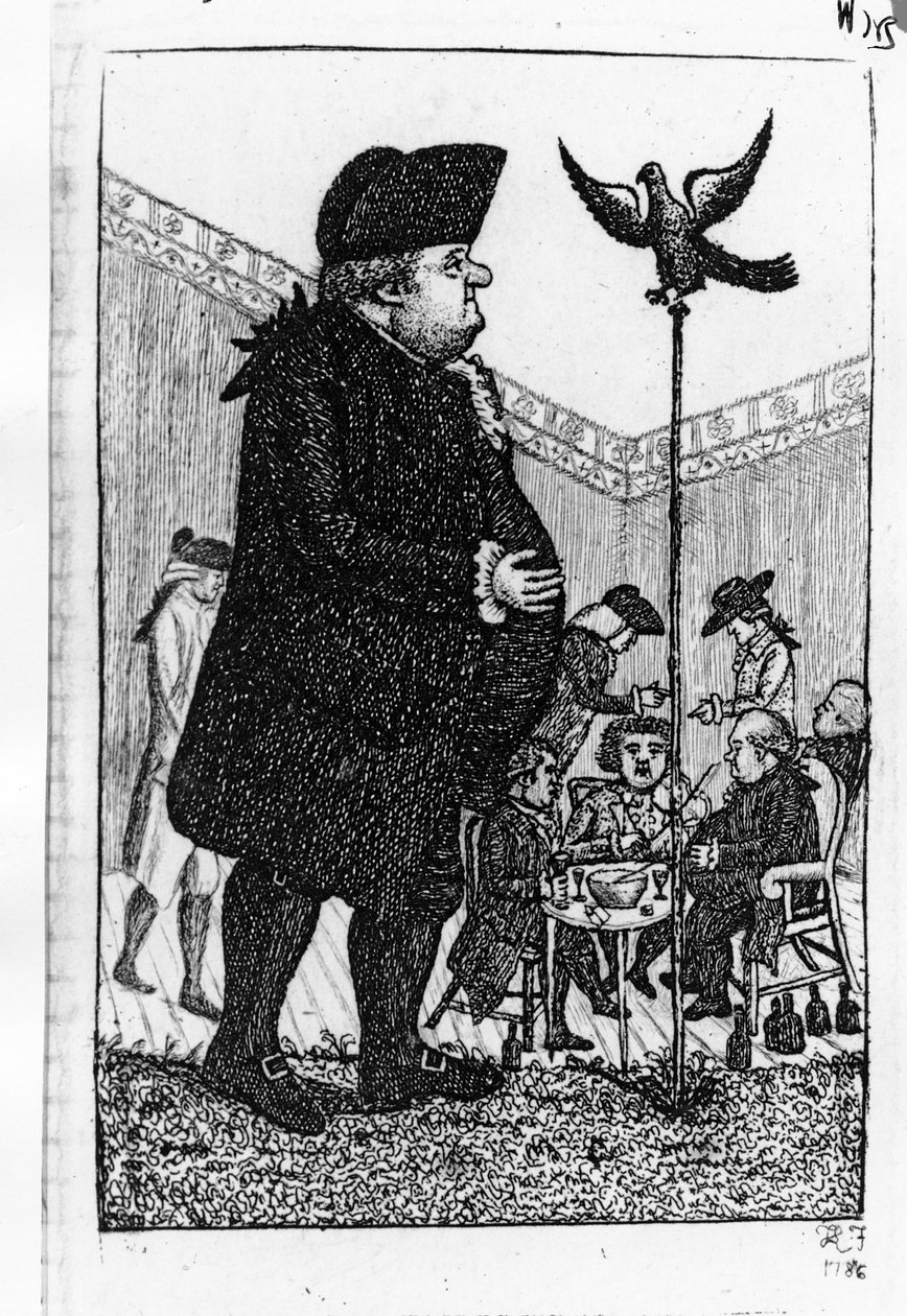 ジョンブラウン博士、1786年 作： ジョン・ケイ