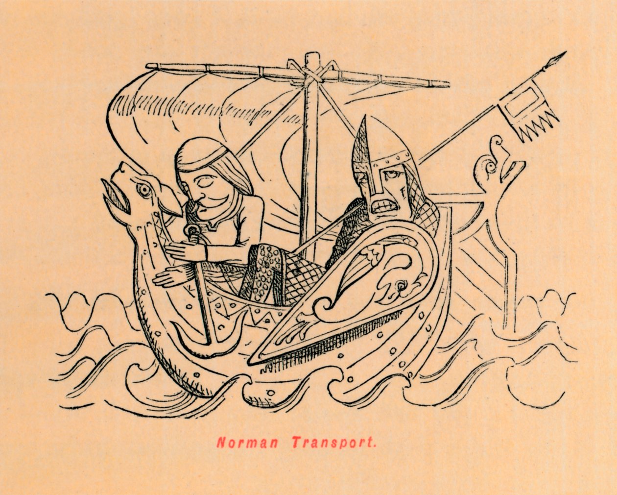 Norman Transport、c1860、c1860 作： ジョン・リーチ