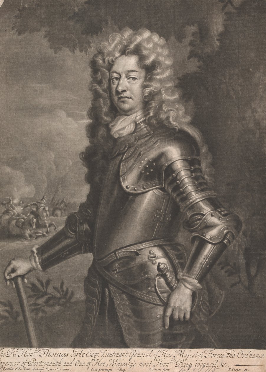 Thomas Erle Esqr 卿。 作： ジョン・サイモン